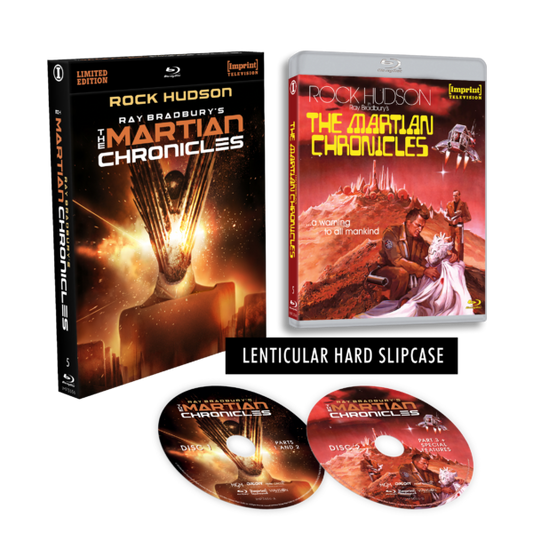The Martian Chronicles (1980) Blu-ray Lenticular Slip (Imprint/Region Free)