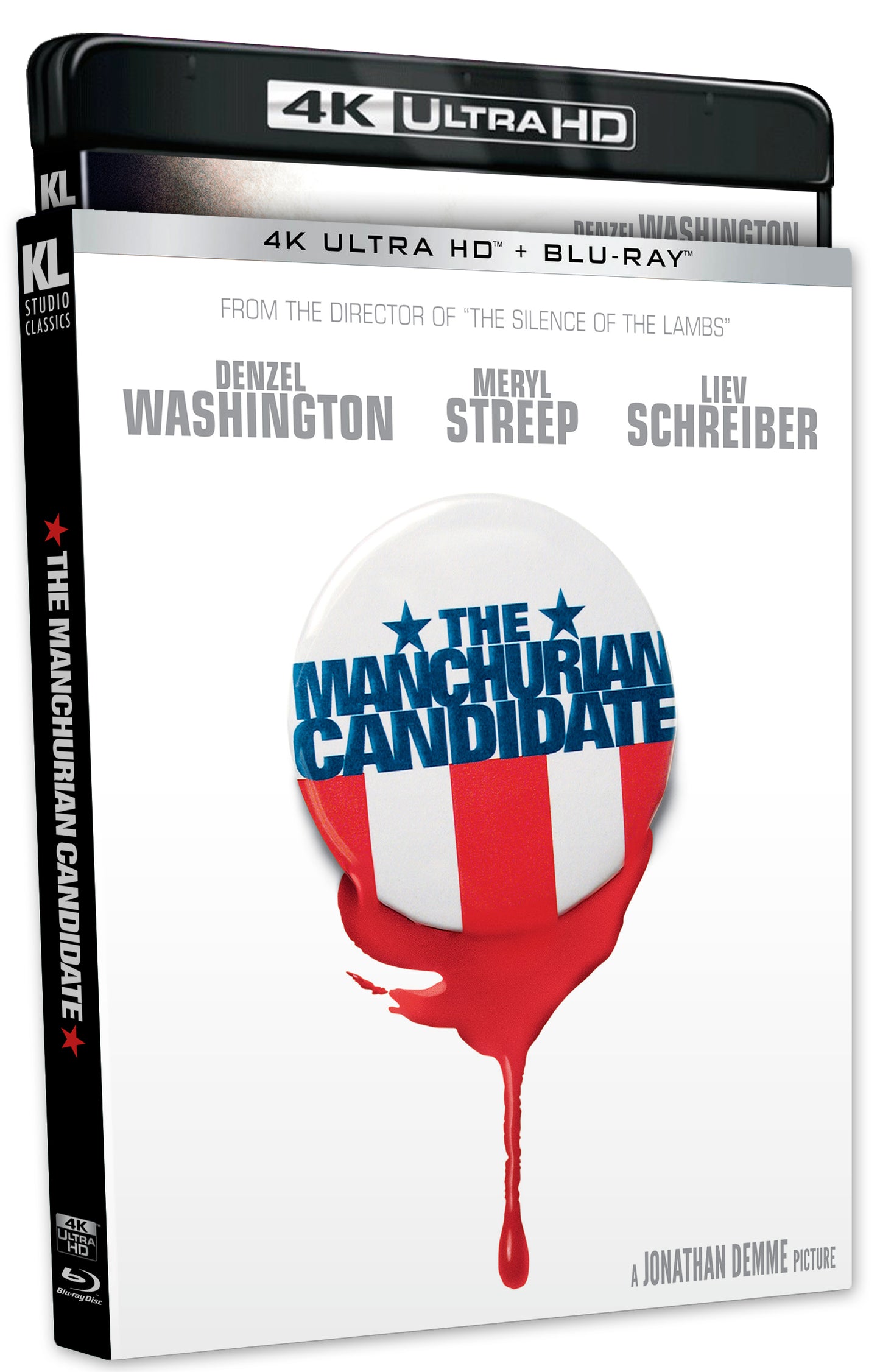 The Manchurian Candidate (2004) 4K UHD + Blu-ray with Slipcover (Kino Lorber) [Preorder]