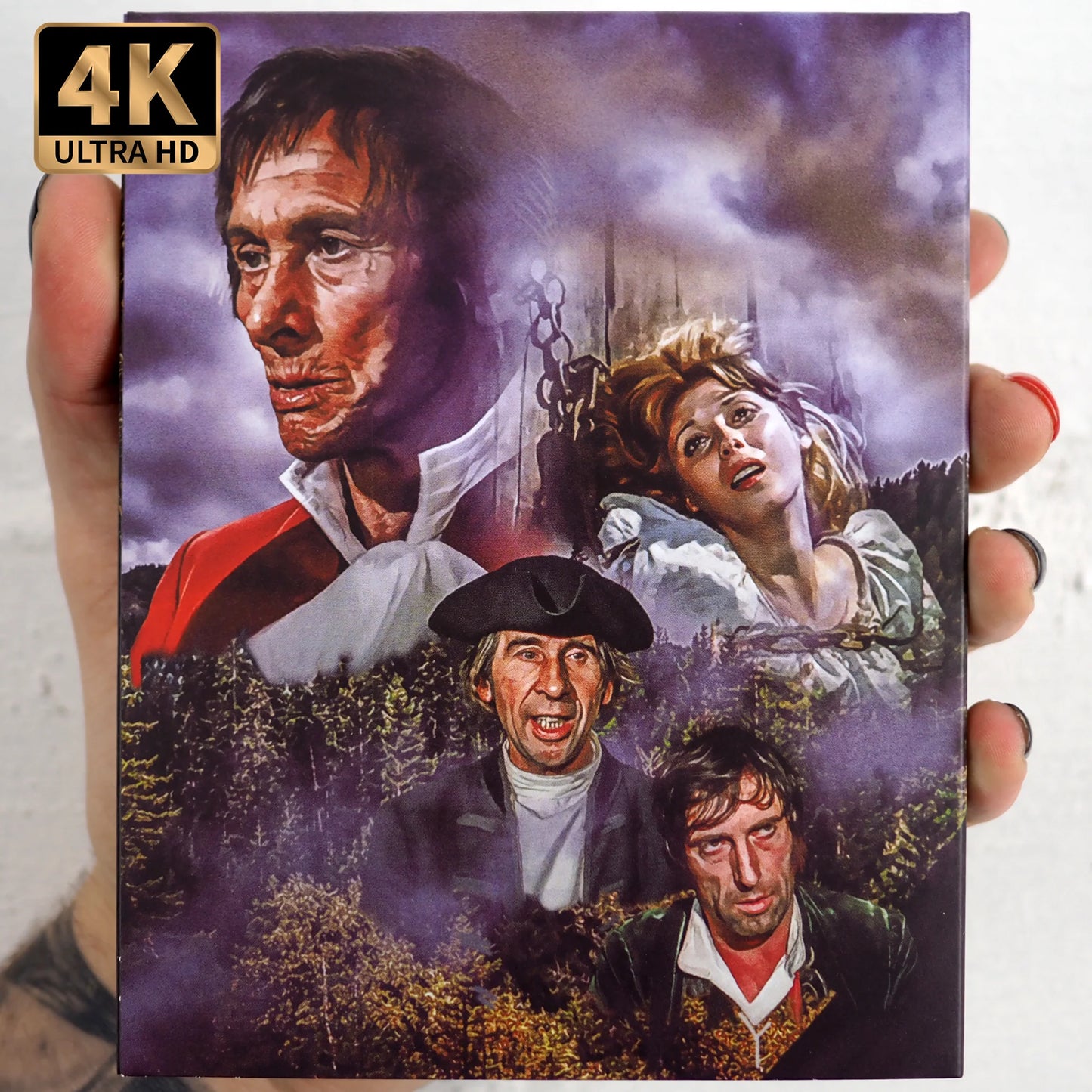 Mark of the Devil 4K UHD + Blu-ray with Limited Edition Hard Slipcase + Slipcover Combo  (Vinegar Syndrome)