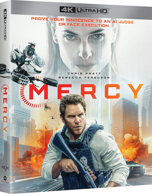 Mercy 4K UHD with Slipcover (MGM) LIMIT 1 PER CUSTOMER
