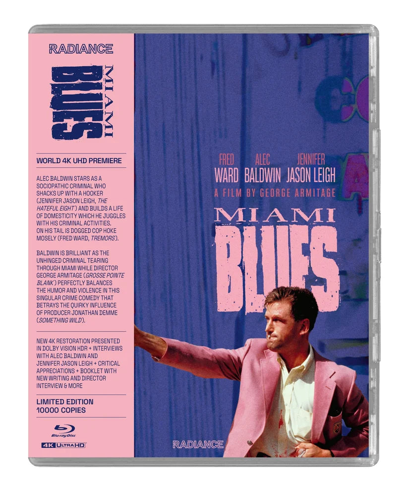 Miami Blues 4K UHD + Blu-ray Limited Edition (Radiance Films U.S.) [Preorder]