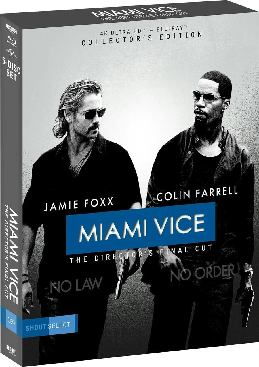 Miami Vice (2006) Director's Final Cut 4K UHD + Blu-ray with Slip (Shout Factory) [Preorder]
