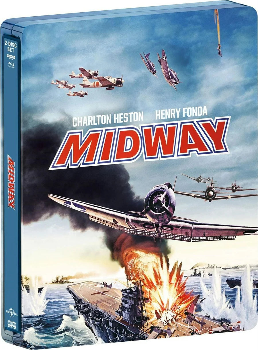 Midway 4K UHD + Blu-ray SteelBook (Shout Factory) [Preorder]