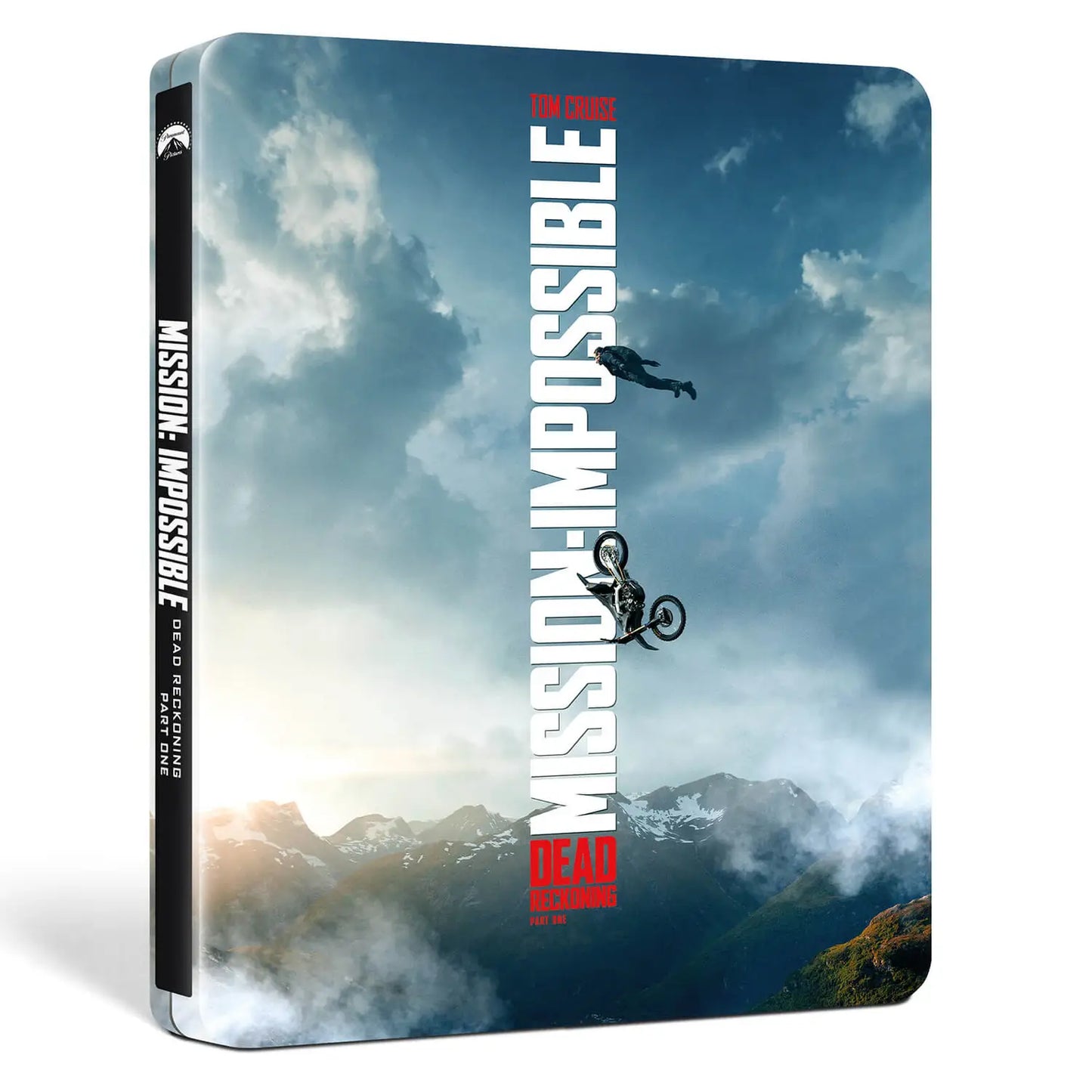 Mission Impossible Dead Reckoning Part 1 (Bike Jump) 4K UHD + Blu-ray SteelBook (Paramount UK/Region Free/B)