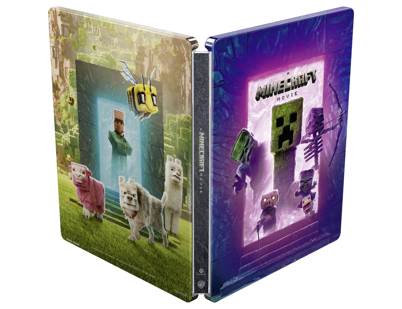 Minecraft Movie Portal Limited Edition 4K Ultra HD Steelbook (Universal/Region Free) LIMIT 1 PER CUSTOMER