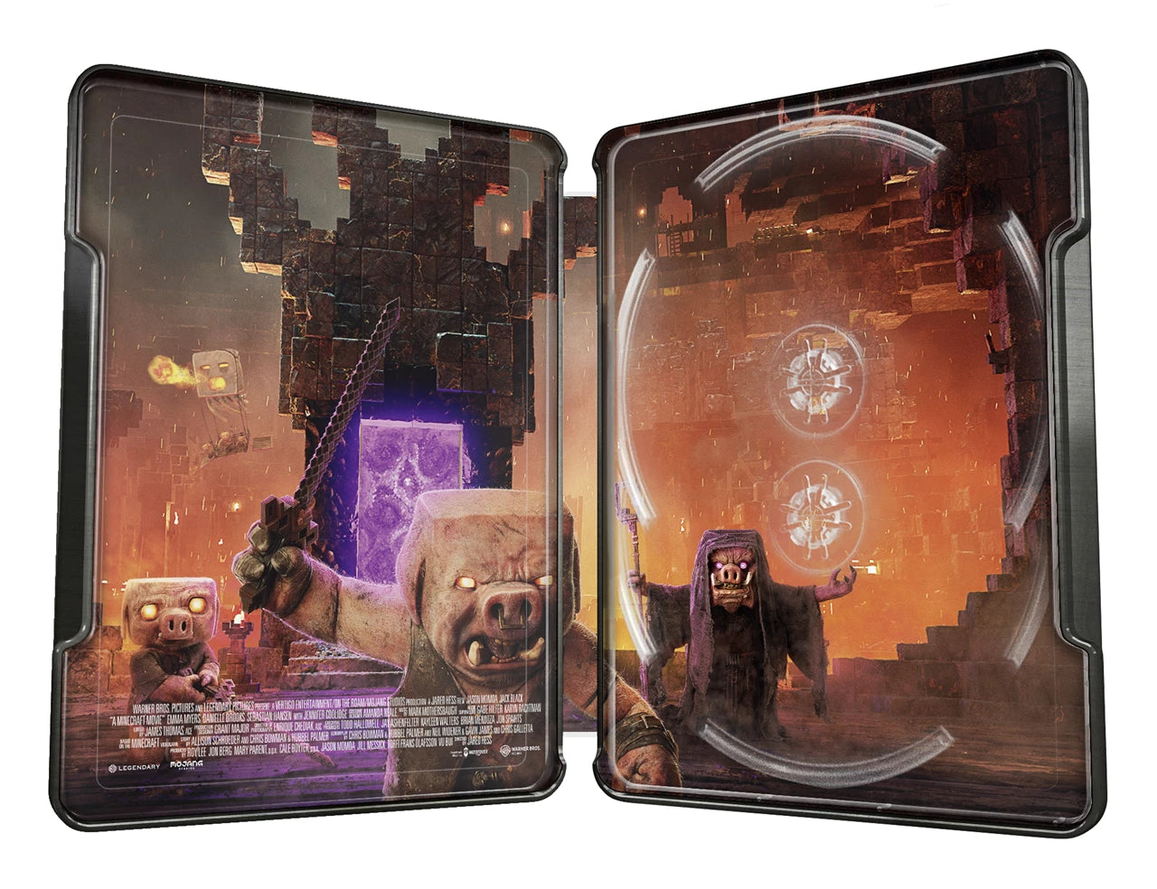 Minecraft Movie Portal Limited Edition 4K Ultra HD Steelbook (Universal/Region Free) LIMIT 1 PER CUSTOMER