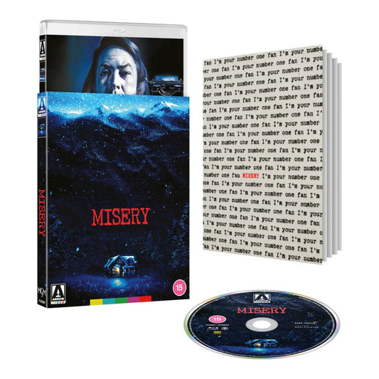 Misery Limited Edition Blu-ray with Slipcover (Arrow Video UK/Region B) [Preorder]