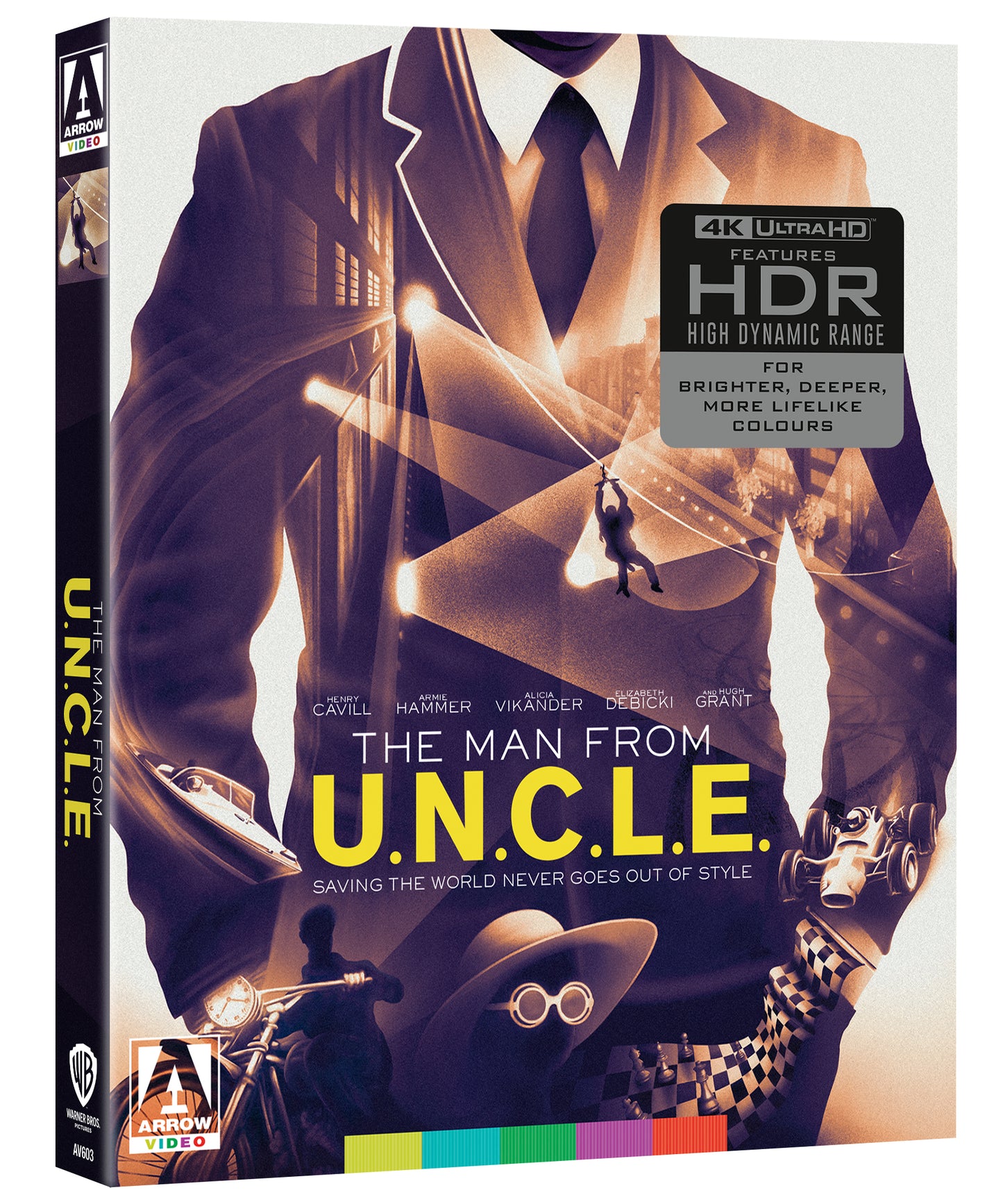 The Man From U.N.C.L.E Limited Edition 4K UHD with Slipcover (Arrow Video U.S.)