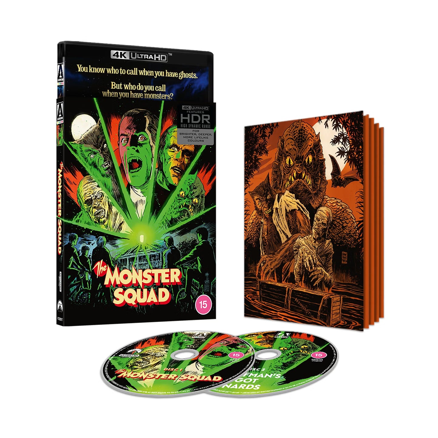 The Monster Squad Limited Edition 4K Ultra HD (Arrow Video UK/Region Free/B) [Preorder]