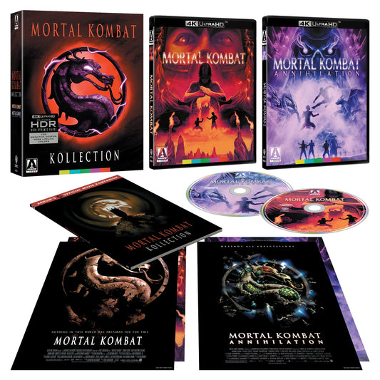 Mortal Kombat Collection 4K UHD Limited Edition (Arrow Video U.S.) [Preorder]