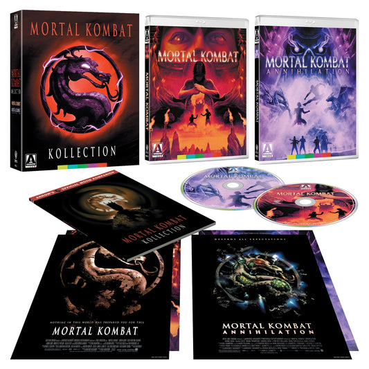 Mortal Kombat Collection Blu-ray Limited Edition (Arrow Video U.S.) [Preorder]