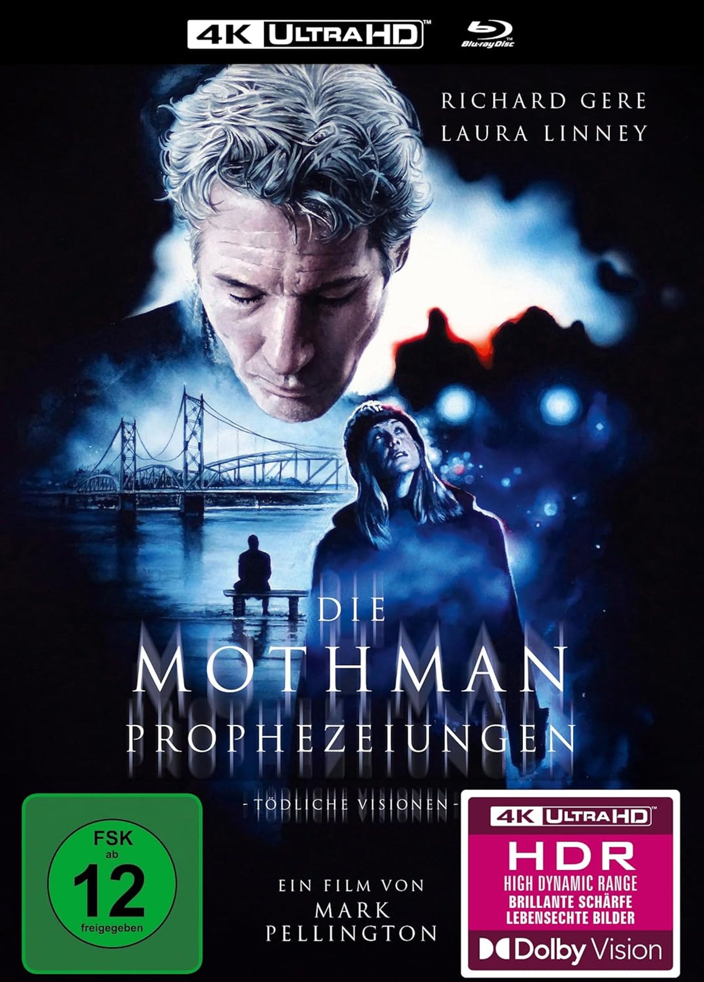 Die Mothman-Prophezeiungen - The Mothman Prophecies 4K UHD + Blu-ray Mediabook (Film Jewel/Region Free/B) [German Import]