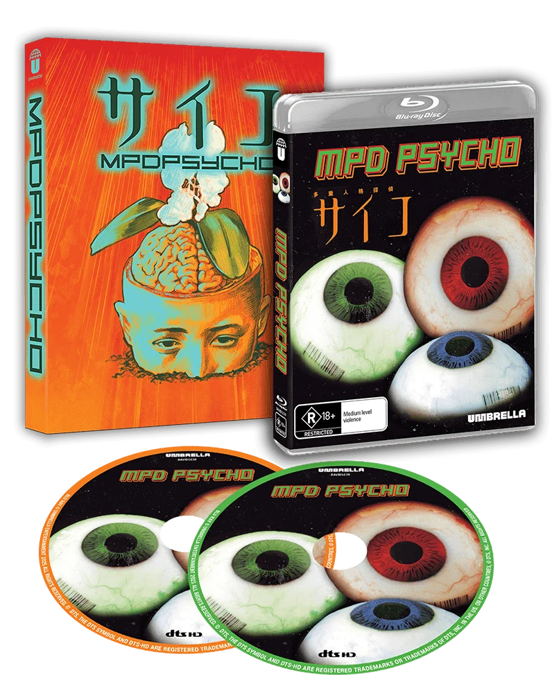 MPD Psycho (2000) Blu-ray with Slipcover (Umbrella Entertainment) [Preorder]