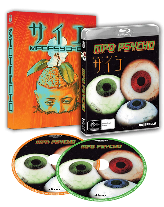 MPD Psycho (2000) Blu-ray with Slipcover (Umbrella Entertainment) [Preorder]