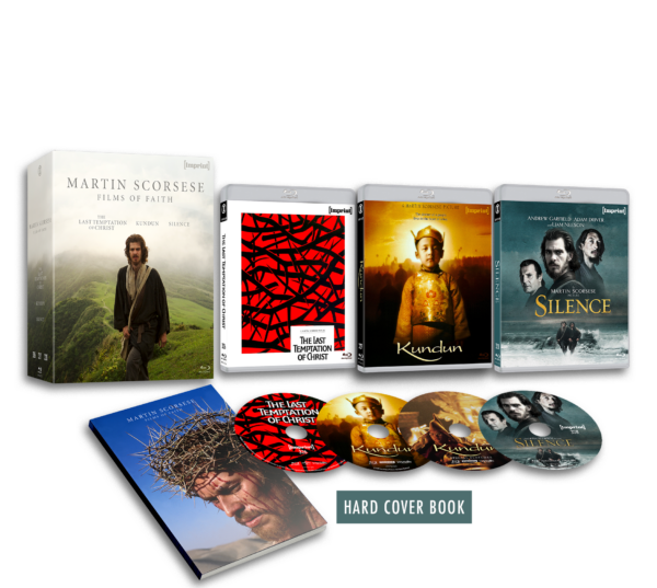 Martin Scorsese: Films Of Faith (1988 – 2016)  Blu-ray Limited Edition Hardbox + Booklet (Imprint/Region Free) DAMAGED HARDBOX (See product photos)