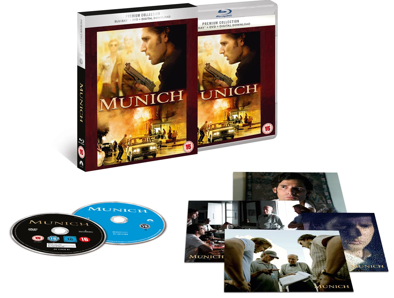 Munich The Premium Collection Blu-ray with Slipcover + Artcards (Paramount/Region B/2)