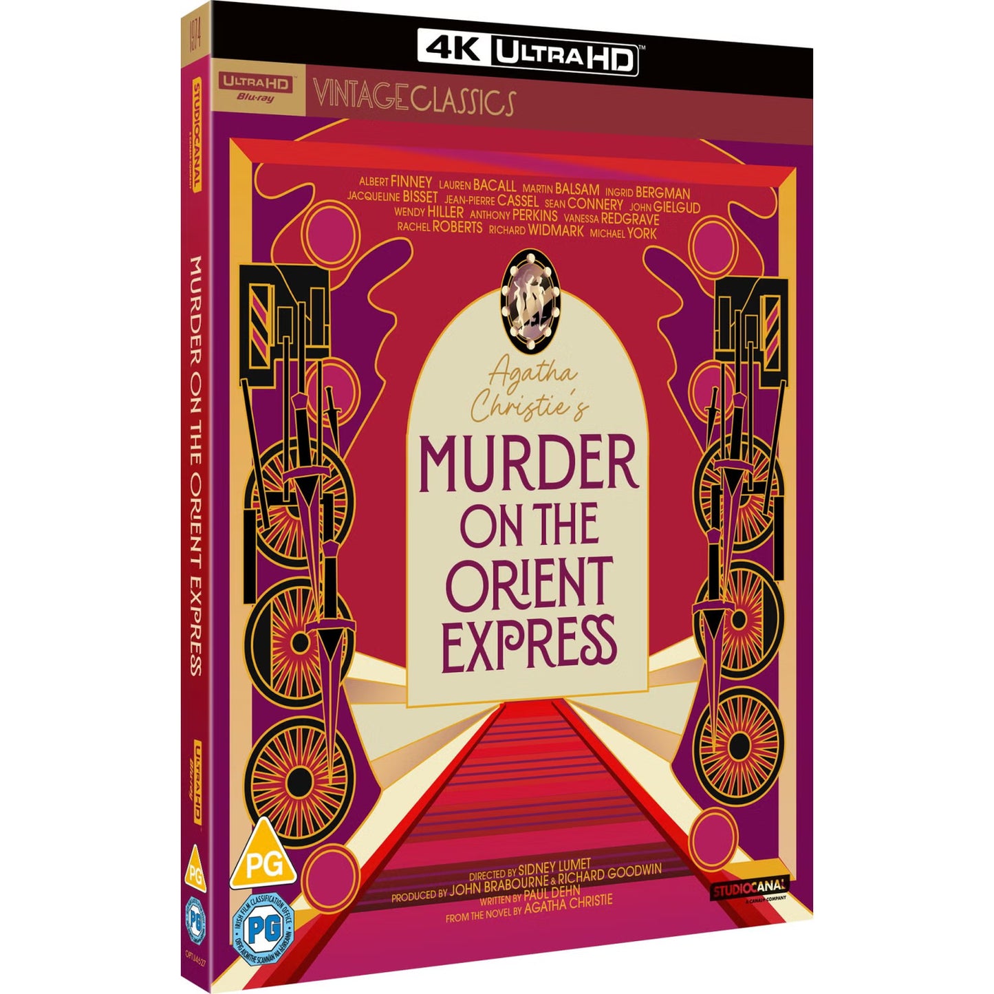 Agatha Christie's Murder on the Orient Express 4K UHD with Slipcover (StudioCanal/Region Free)