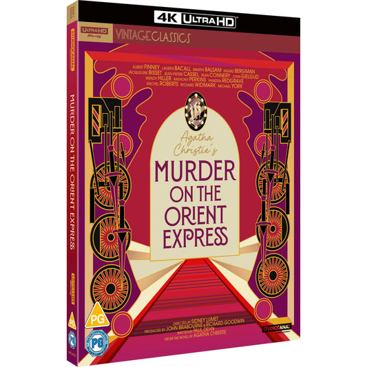 Agatha Christie's Murder on the Orient Express 4K UHD with Slipcover (StudioCanal/Region Free)