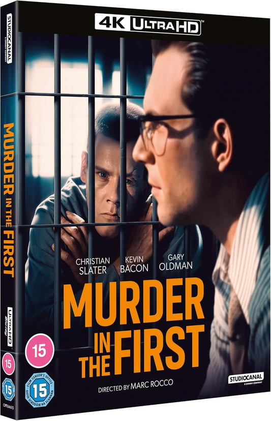 Murder In The First 4K UHD with Slipcover (StudioCanal/Region Free)
