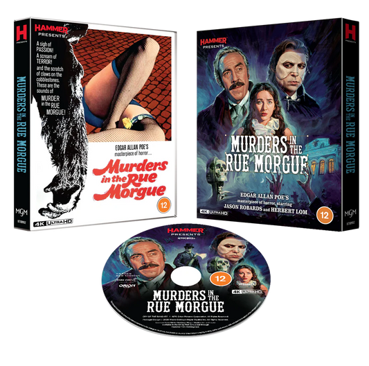 Murders In The Rue Morgue 4K UHD with Slipcover (Hammer Films/Region Free) [Preorder]