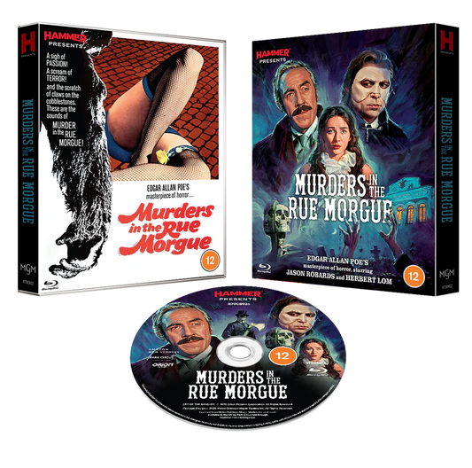 Murders in the Rue Morgue Blu-ray with Slipcover (Hammer Films/Region B) [Preorder]