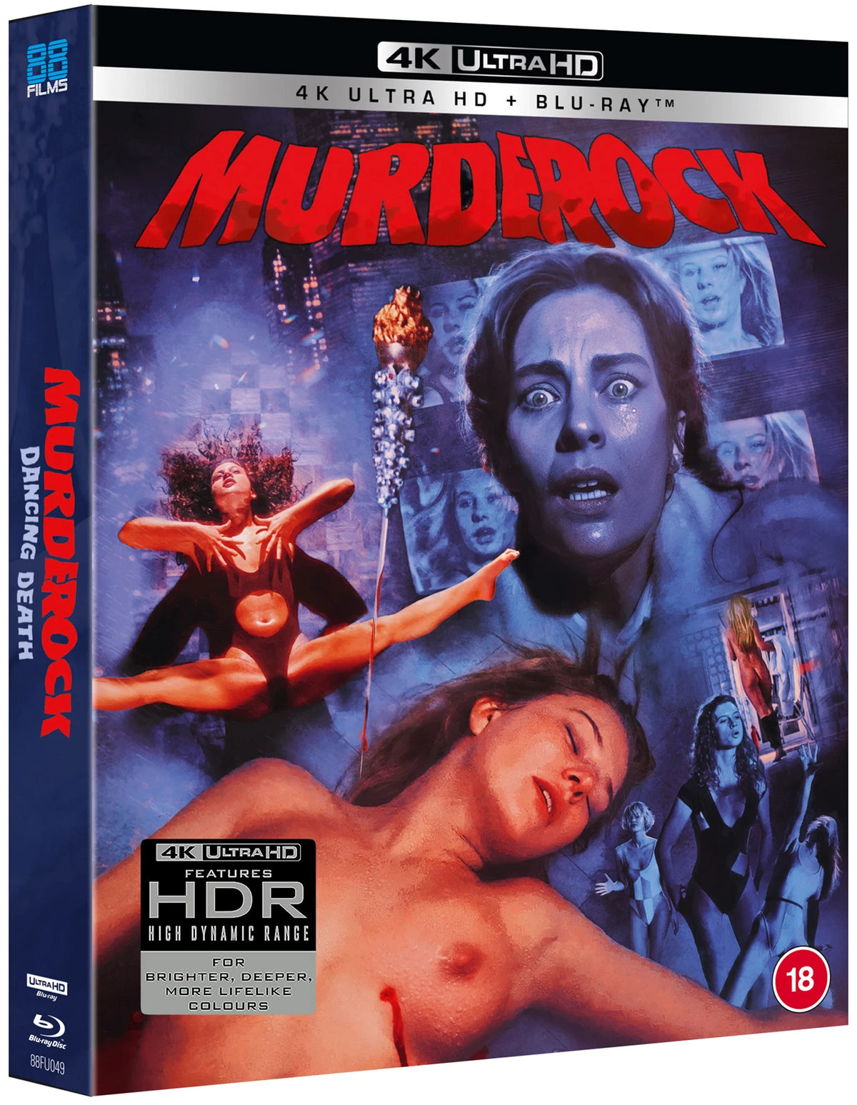 Murder Rock Deluxe Limited Edition 4K Ultra HD + Blu-Ray (88 Films/Region Free)