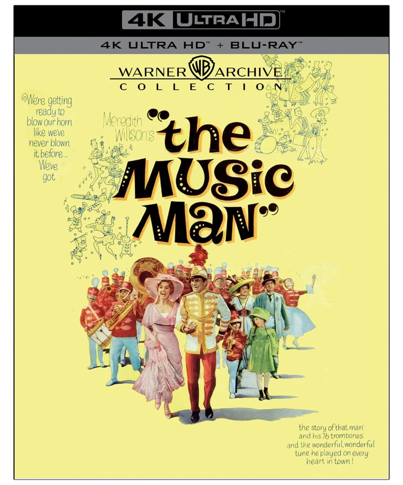 The Music Man 4K UHD + Blu-ray (Warner Archive Collection) [Preorder]