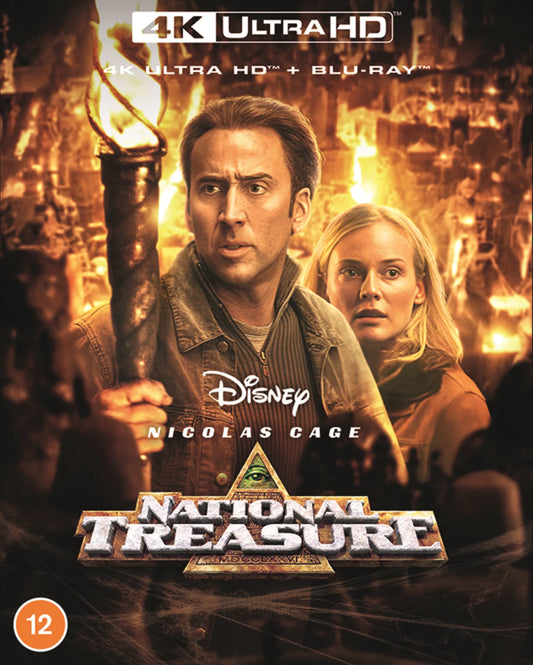 National Treasure 4K UHD + Blu-ray Standard Edition (Disney UK/Region Free) [Preorder]