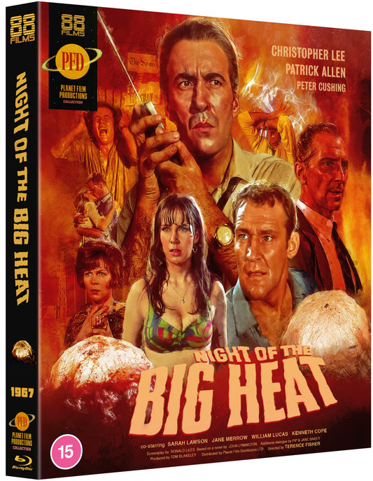 Night Of the Big Heat Blu-ray with Slipcover + Booklet (88 Films/Region B)
