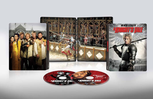A Knight's Tale 4K UHD + Blu-ray SteelBook (Sony U.S.) LIMIT 1 PER CUSTOMER