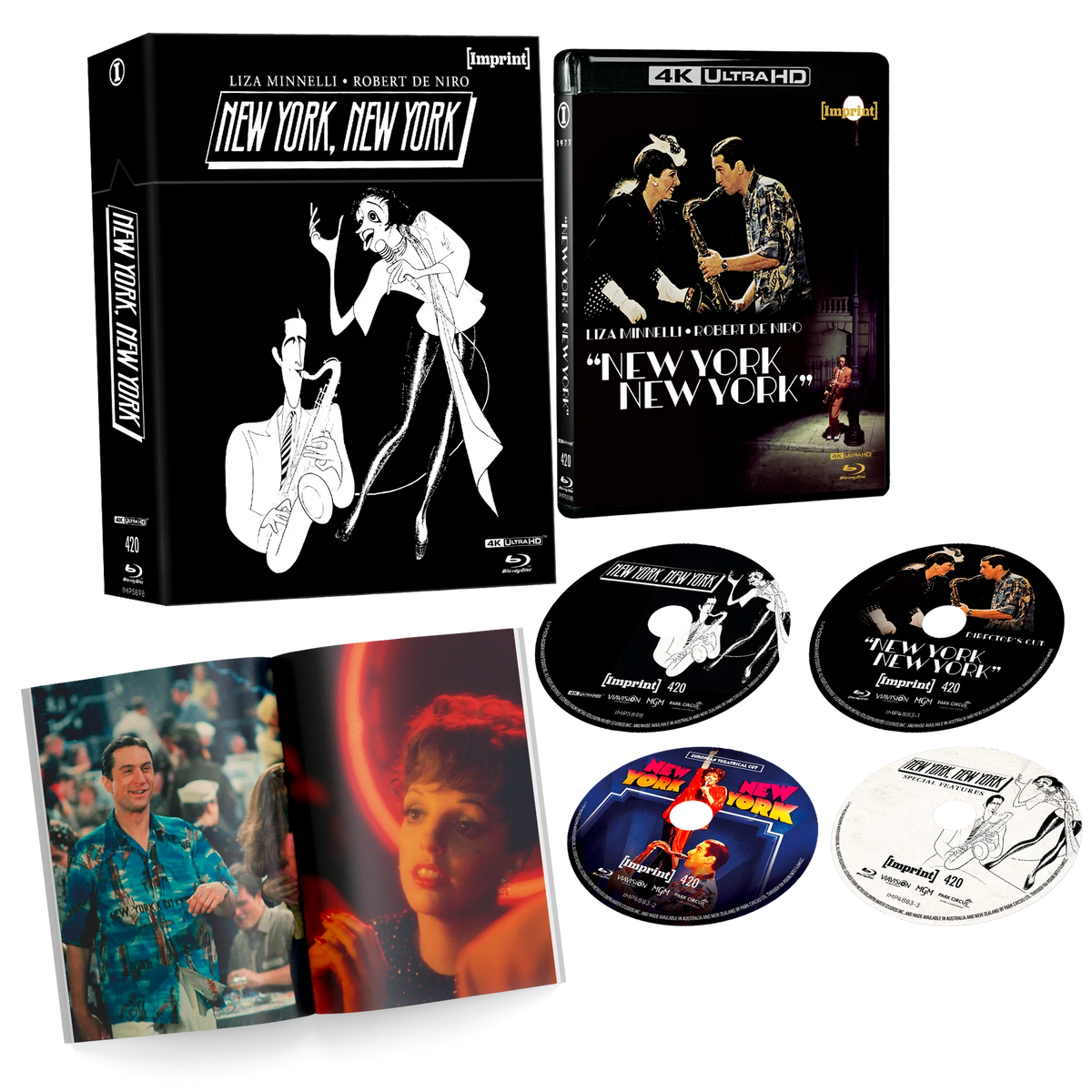 New York, New York (1977) - 4K UHD + Blu-ray Limited Edition Hardbox + Hardcover Booklet (Imprint/Region Free) [Preorder]