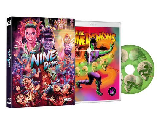 The Nine Demons Blu-ray Collector's Edition with Slipcover (Visual Vengeance) [Preorder]