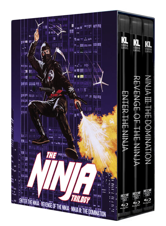 Ninja Trilogy 4K UHD + Blu-ray (Kino Lorber) [Preorder]