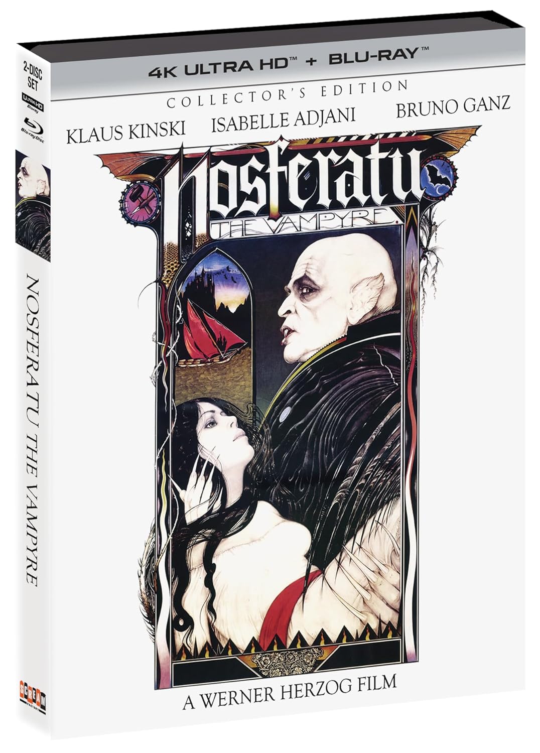 Nosferatu The Vampyre 4K UHD + Blu-ray with Slipcover (Scream Factory) [Preorder]