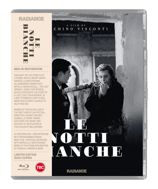 Le notti bianche Blu-ray Limited Edition (Radiance Films UK/Region B) [Preorder]