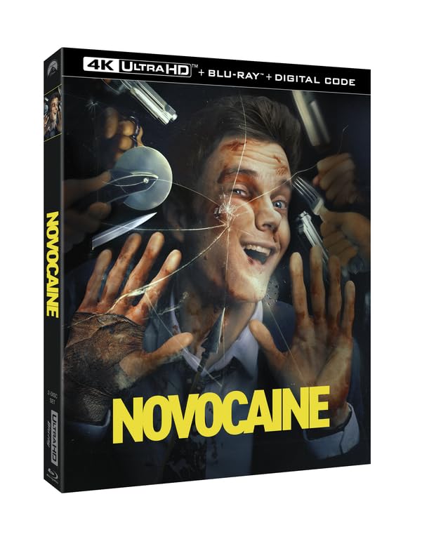 Novocaine 4K UHD + Blu-ray with Slipcover (Paramount U.S.) [Preorder]
