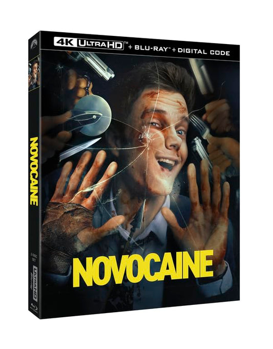 Novocaine 4K UHD + Blu-ray with Slipcover (Paramount U.S.) [Preorder]