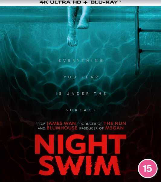Night Swim 4K UHD + Blu-ray with Slipcover (Mediumrare/Region Free/B)
