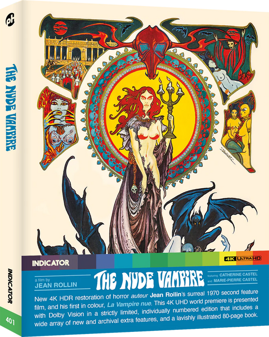 The Nude Vampire 4K UHD Limited Edition with Slipcase (Powerhouse Films)