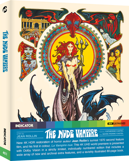 The Nude Vampire 4K UHD Limited Edition with Slipcase (Powerhouse Films U.S.)