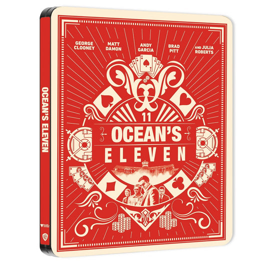 Ocean's Eleven 4K UHD + Blu-ray SteelBook (Warner Bros. UK/Region Free)