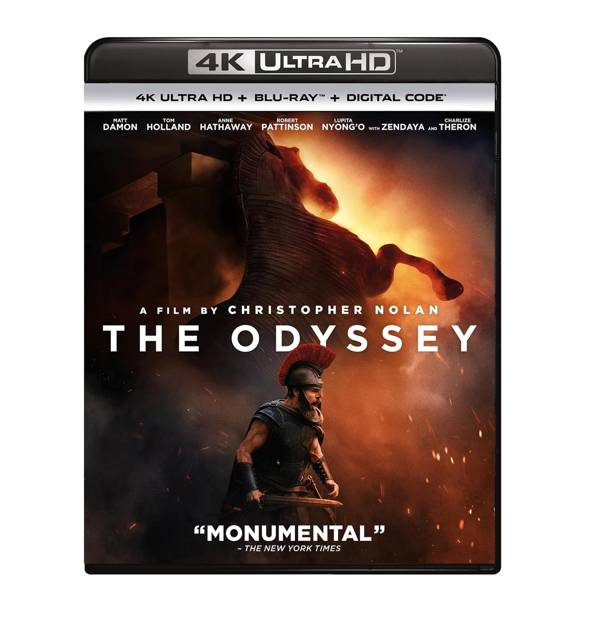 The Odyssey 4K UHD + Blu-ray (Universal U.S.) [Preorder]