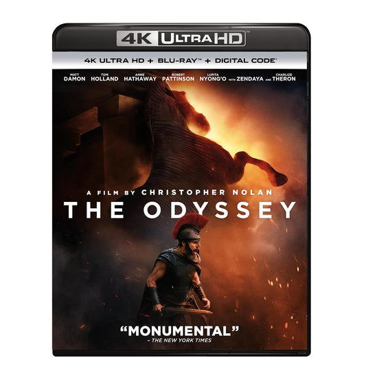 The Odyssey 4K UHD + Blu-ray (Universal U.S.) [Preorder]