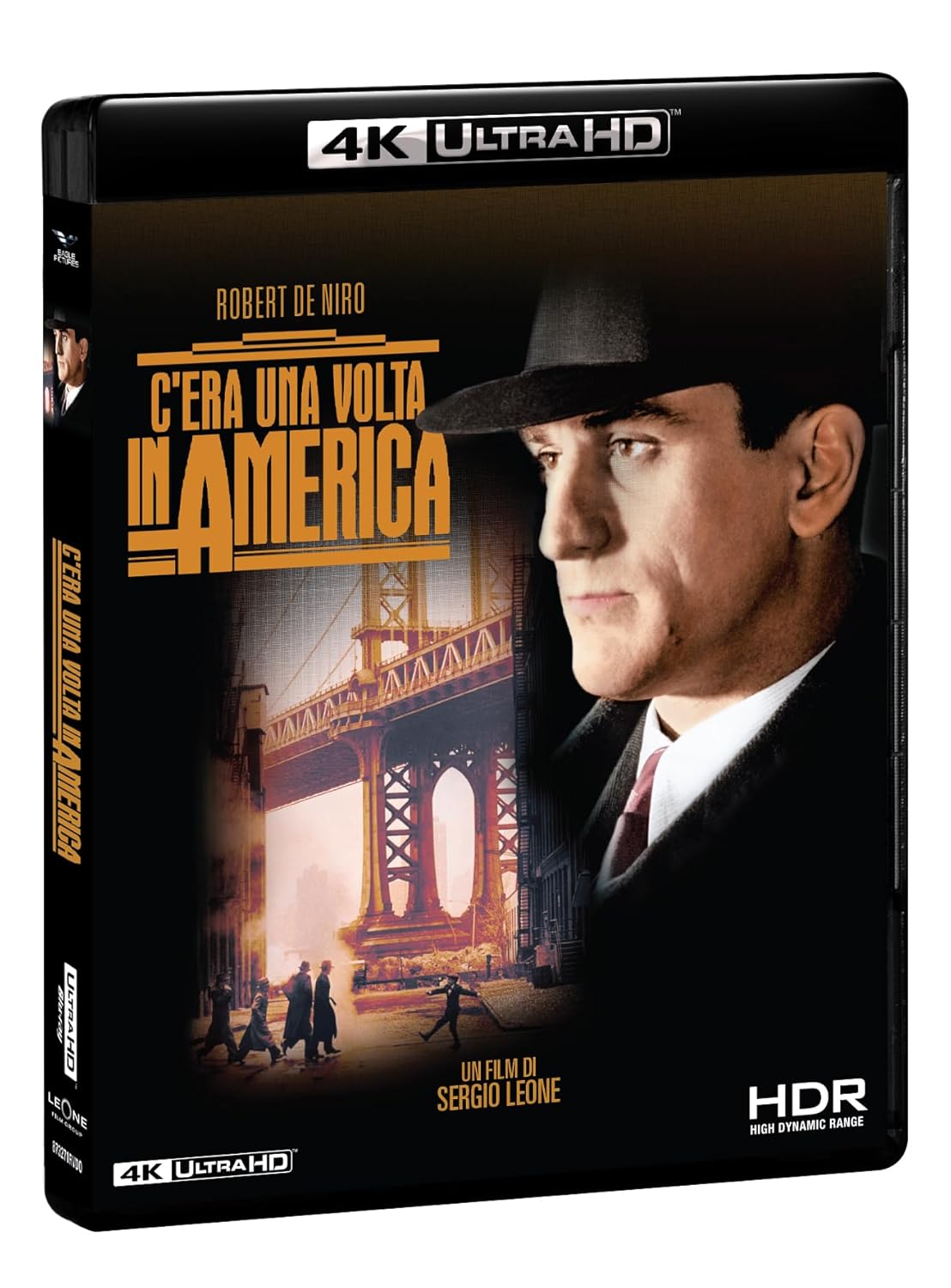 Once Upon a Time in America 4K UHD + Blu-ray Standard Edition (Eagle Pictures/Region Free/B) [Italian Import]