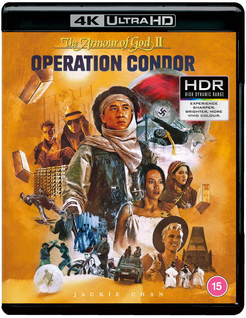 Armour Of God II - Operation Condor 4K UHD + Blu-Ray (3-Disc) Standard Edition (88 Films/Region Free/B)
