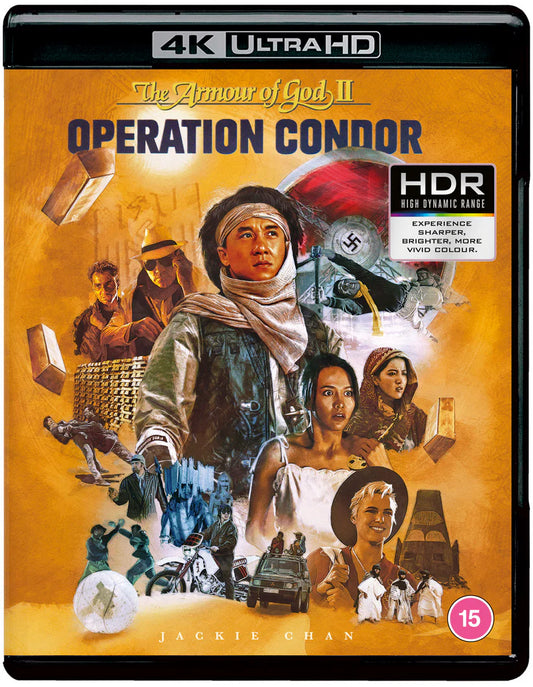 Armour Of God II - Operation Condor 4K UHD + Blu-Ray (3-Disc) Standard Edition (88 Films/Region Free/B)