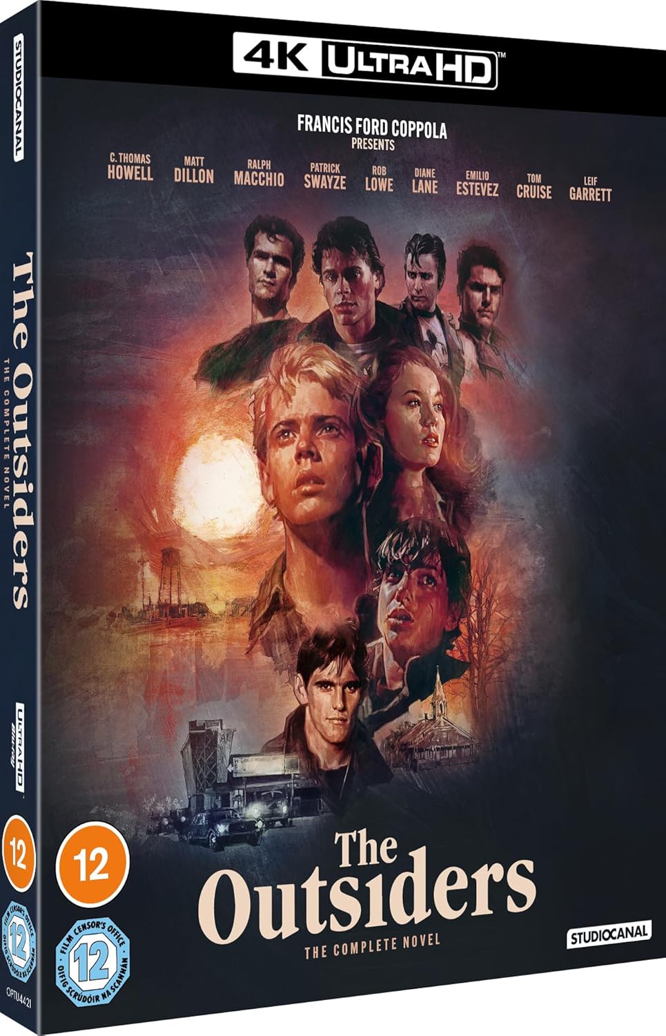 The Outsiders - The Complete Novel 4K UHD with Slipcover (StudioCanal/Region Free)