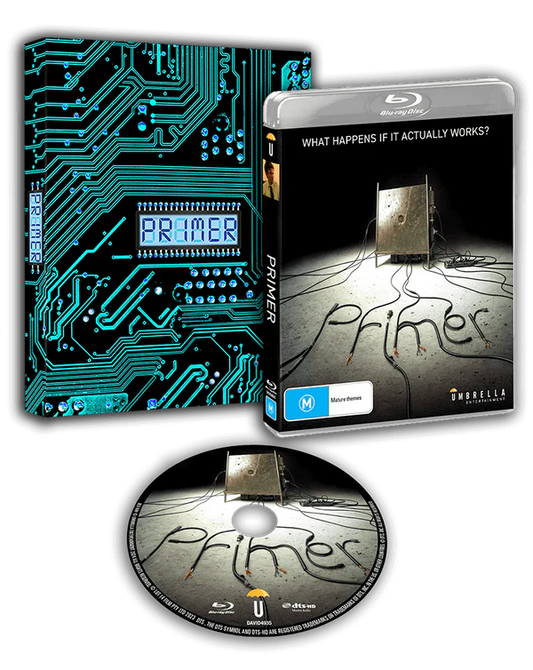 Primer (2004) Blu-ray with Slipcover (Umbrella/Region Free)