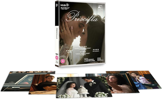 Priscilla 4K UHD + Blu-ray with Slipcover (Mubi UK/Region Free/B)