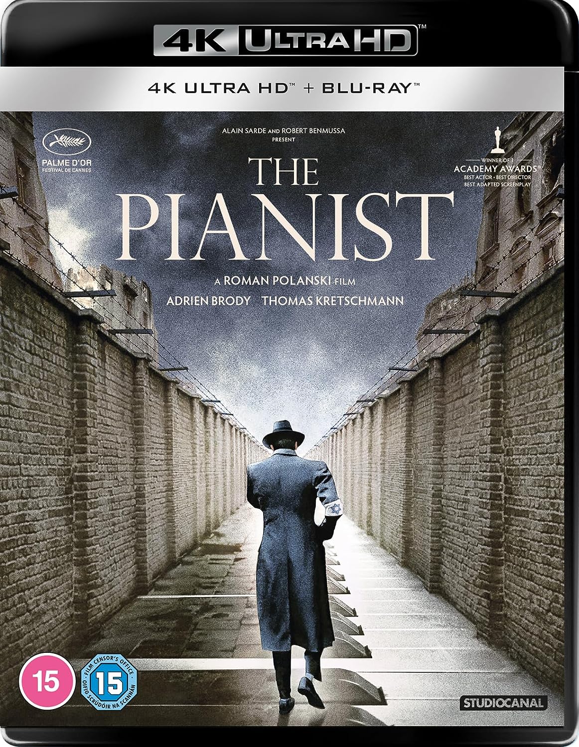 The Pianist 4K UHD + Blu-ray (StudioCanal UK/Region Free/B)